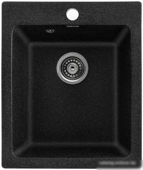 Кухонная мойка Gerhans A10 (черный)
