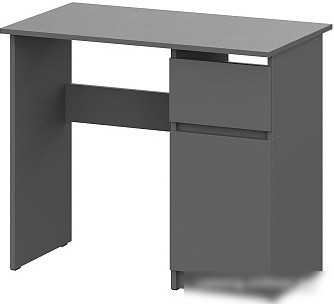 Стол NN мебель Денвер 00-00111598 (графит серый)