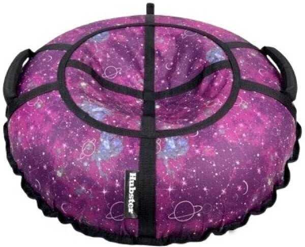 Тюбинг Hubster Люкс Pro S 110 см (астрон фиолетовый)