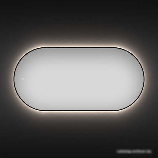 Wellsee Зеркало с фоновой LED-подсветкой 7 Rays' Spectrum 172201960, 120 x 60 см (с сенсором и регулировкой яркости освещения)
