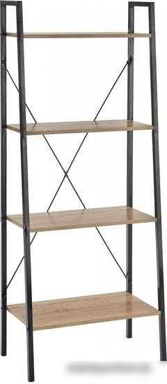 Полка Halmar NARVIK REG-2 60/32/148 (дуб сонома/черный)