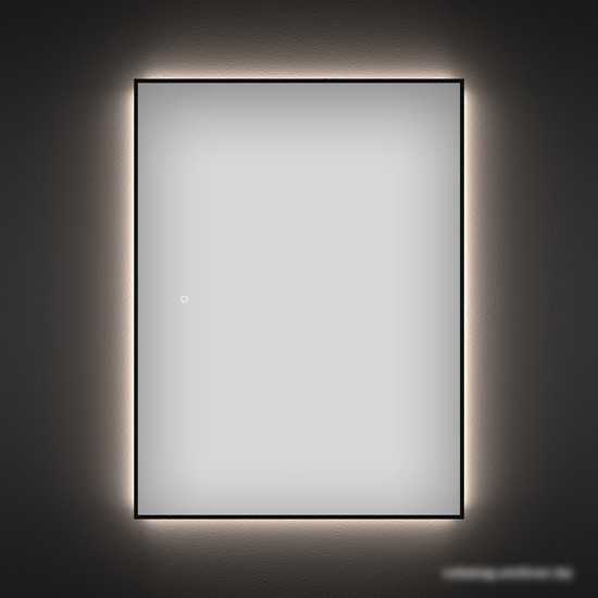 Wellsee Зеркало с фоновой LED-подсветкой 7 Rays' Spectrum 172201000, 70 х 90 см (с сенсором и регулировкой яркости освещения)