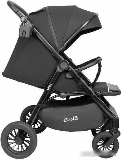 Коляска прогулочная «книга» Costa Vita VT-5 (черный)