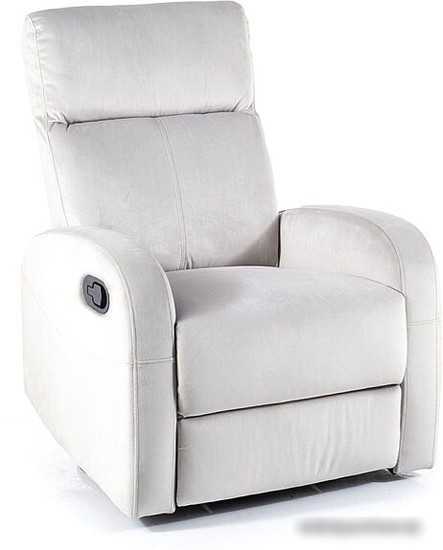 Реклайнер Signal Olimp Velvet Bluvel 03 (светло-серый)