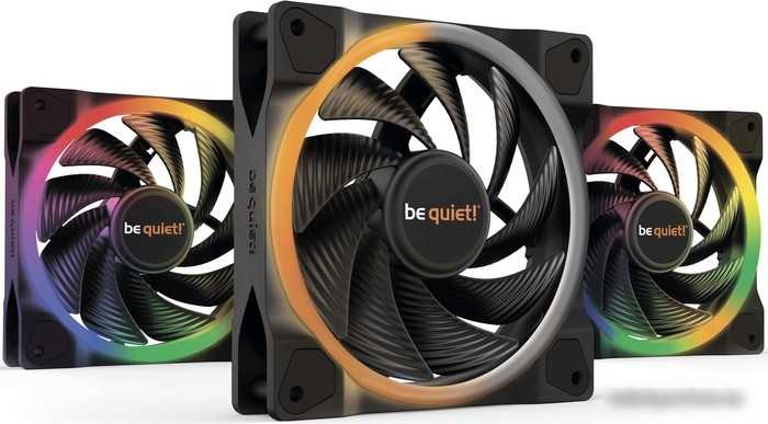 Набор вентиляторов be quiet! Light Wings 120mm high-speed Triple-Pack PWM BL077