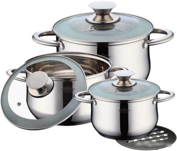 Набор кастрюль Peterhof PH-15728