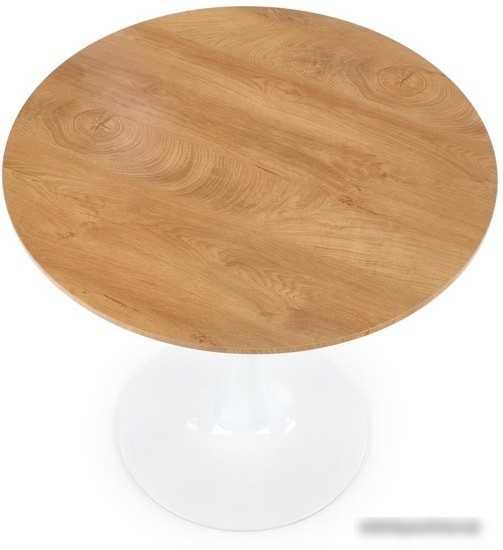 Кухонный стол Halmar Sting 80 (дуб золотой/белый)