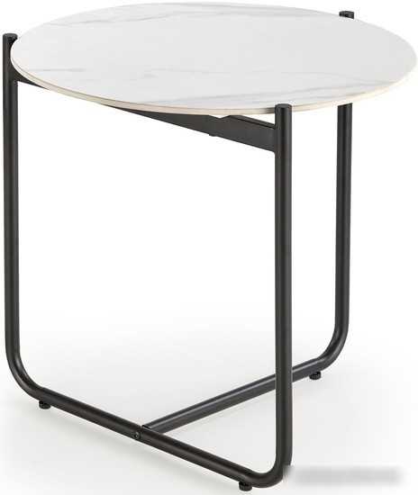 Журнальный столик Halmar Acuna S (белый мрамор)