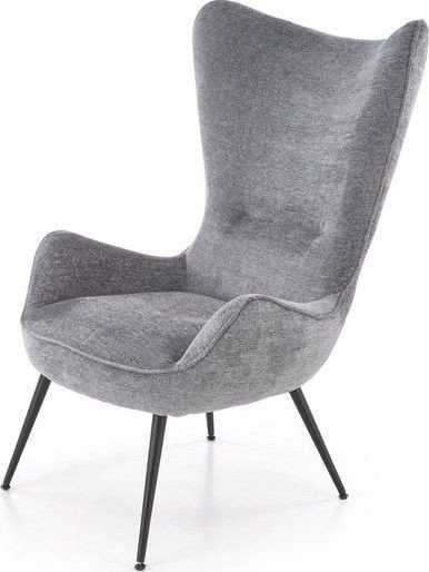 Интерьерное кресло Halmar Jukon (серый)