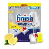 Капсулы для посудомоечной машины Finish Quantum Lemon (100 шт)