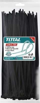Стяжка для кабеля Total THTCTB50090 (100 шт)
