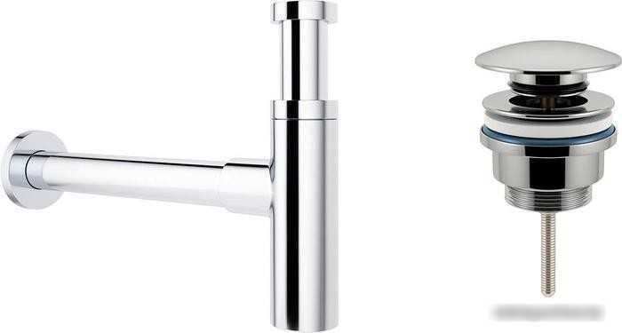 Сифон Wellsee Drainage System 182119003 (сифон, донный клапан, хром)