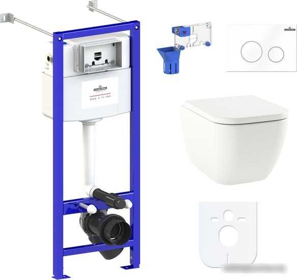 Унитаз Lavinia Boho Relfix One Rimless 7 в 1 87050161 (белый пластик)