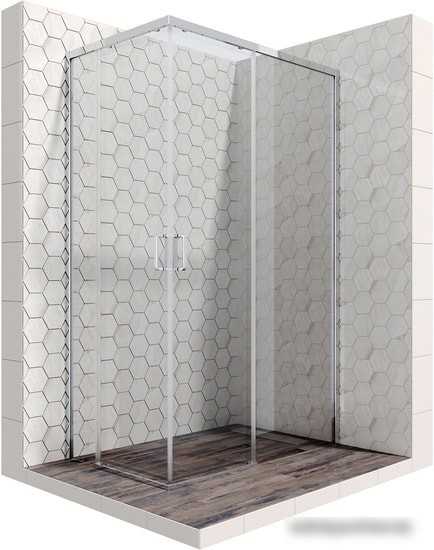 Душевой уголок Ambassador Queen 11011106R 120х80