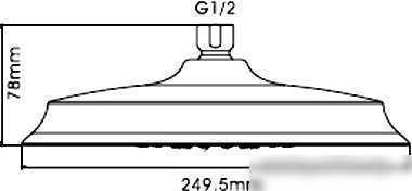 Верхний душ Ledeme M29