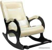 Кресло-качалка Бастион 2 с подножкой (bone)