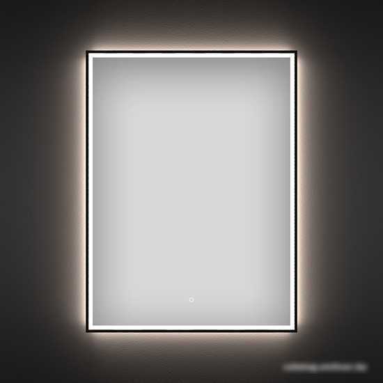 Wellsee Зеркало с фронтальной LED-подсветкой 7 Rays' Spectrum 172201100, 40 х 60 см (с сенсором и регулировкой яркости освещения)