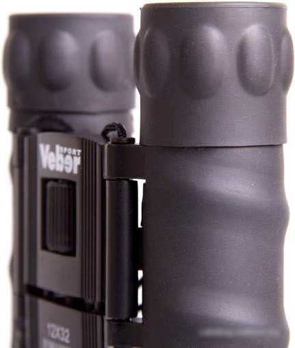 Бинокль Veber БН 12x32 Sport черный