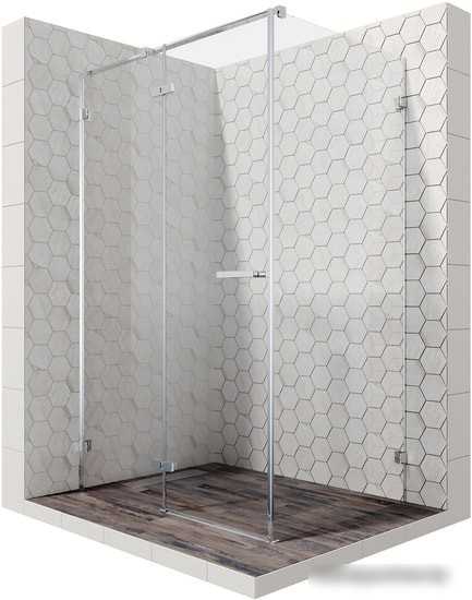 Душевой уголок Ambassador Abner 10011103L 120х80