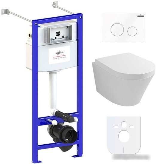 Унитаз Lavinia Boho Relfix Biore Rimless 6 в 1 77050185