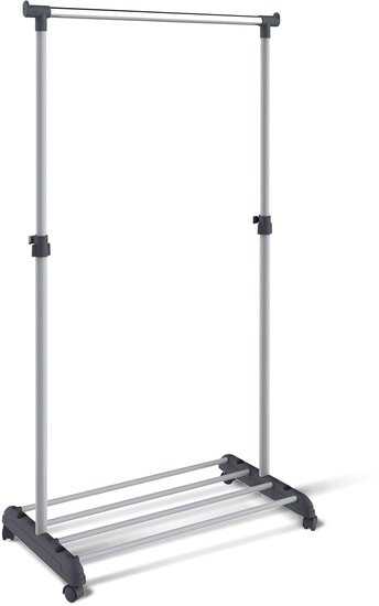 Стойка для одежды Sheffilton CH-4345 888308 (темно-серый/светло-серый/хром)