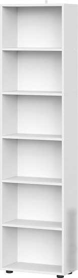 Стеллаж NN мебель Токио 00-00107229 (белый текстурный)