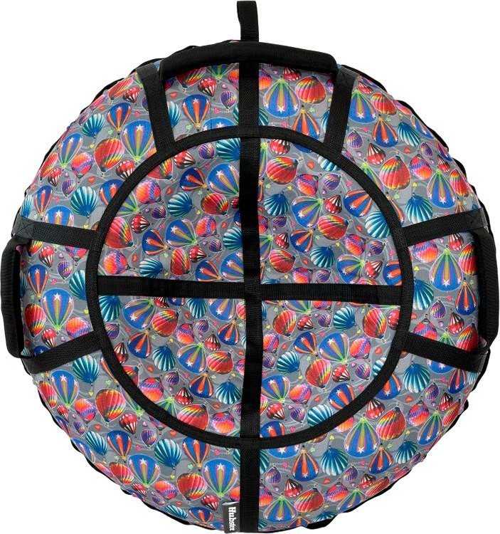 Тюбинг Hubster Люкс Pro S Воздушные шары 100см во8389-3 (серый)