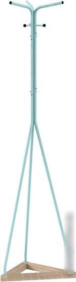 Вешалка для одежды Мебелик Галилео 213 (бирюзовый/шимо)