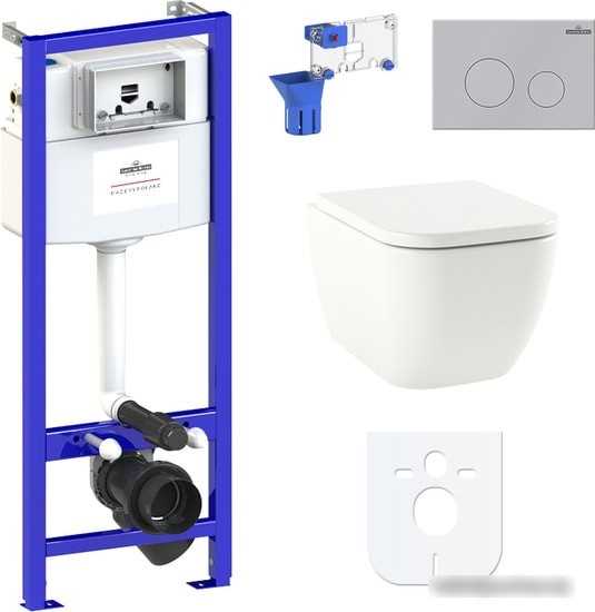 Унитаз Lavinia Boho Relfix One 7 в 1 87040055 (матовый пластик)