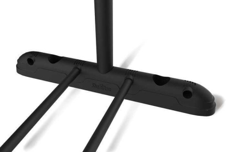 Стойка для одежды Sheffilton SHT-WR4340 898768 (черный/черный муар/хром лак)