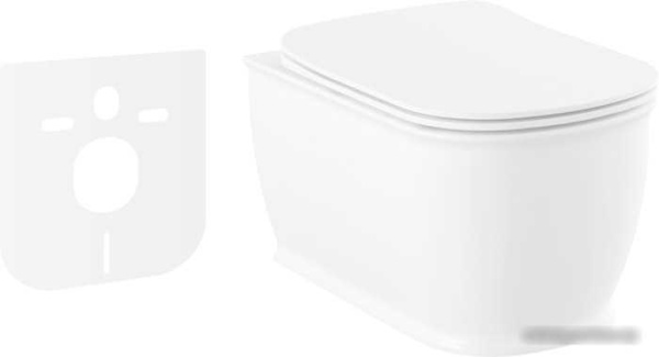 Унитаз Lavinia Boho Bell Pro Rimless 21010001 (чаша, пневмокрышка, шум-я)