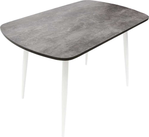 Кухонный стол ВВР ЛДСП (камень темный/белый конус 110/70)