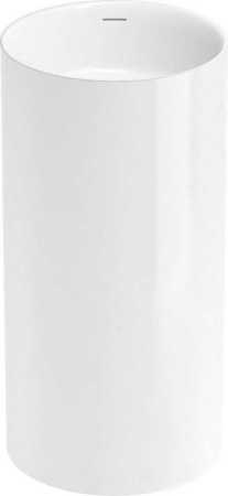 Умывальник Wellsee Chalice Perfection 230611000 (отдельностоящий, без отверстия под смеситель, глянцевый белый)
