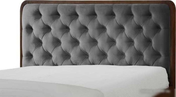 Кровать Halmar Cassidy 200x160 (серый/орех)