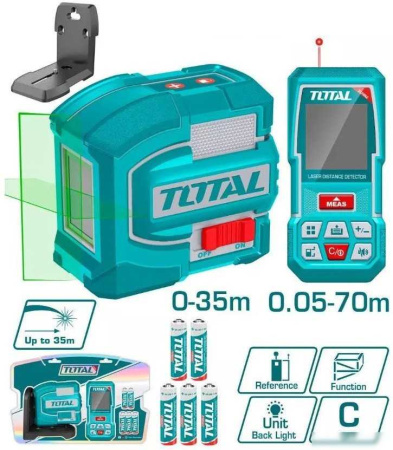 Total TOSLL0401 (лазерный уровень, лазерная рулетка)