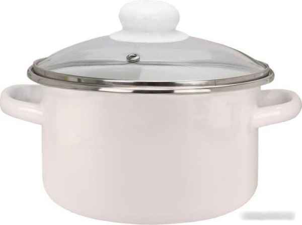 Набор кастрюль Эмаль 9С-308 (бисквит)