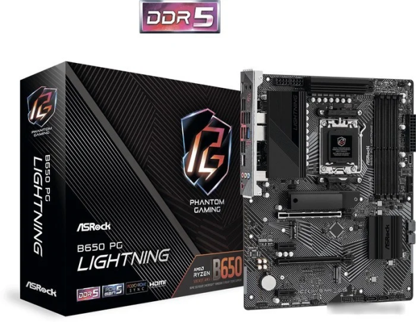 Материнская плата ASRock B650 PG Lightning