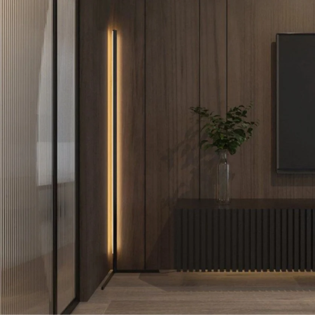 Светодиодный напольный светильник RGB 125 см (угловой торшер)