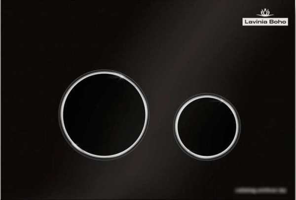 Панель смыва Lavinia Boho Relfix 380502MB (матовый черный)