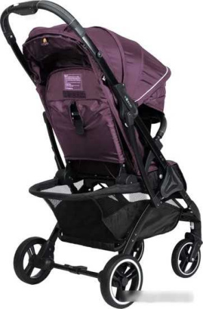 Коляска прогулочная «книга» Nobumi Sigma Муфта черная рама (фиолетовый)