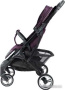 Коляска прогулочная «книга» Nobumi Sigma Муфта черная рама (фиолетовый)