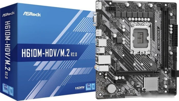 Материнская плата ASRock H610M-HDV/M.2 R2.0