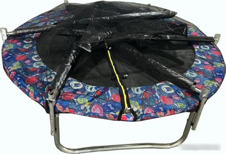 Батут Calviano Smile 183 см-6 ft INSIDE с внутренней сеткой складной