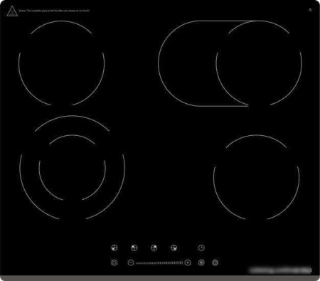Варочная панель ZorG CR61 black