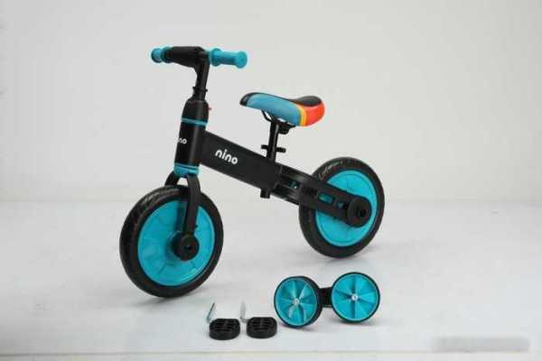 Беговел-велосипед Nino JL-102 (бирюзовый)