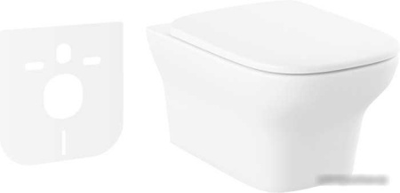 Унитаз Lavinia Boho Bristol Rimless 21010007 (чаша, пневмокрышка, шум-я)