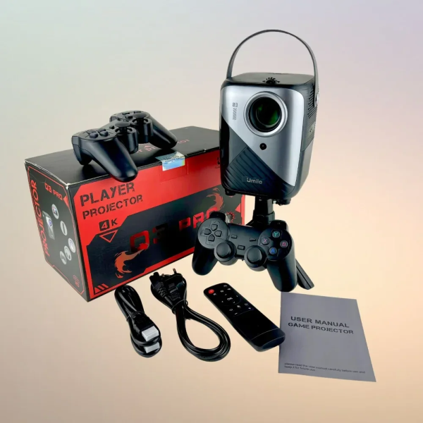 Домашний игровой проектор Umiio Q3 Pro с геймпадами