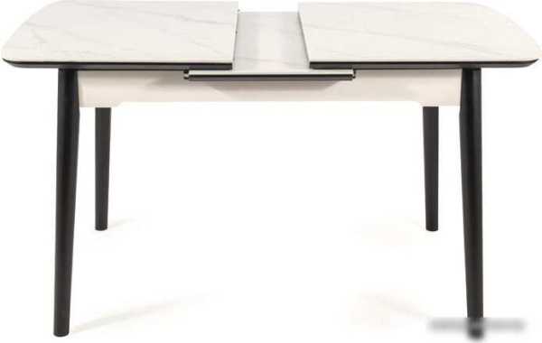 Кухонный стол Signal Apollo APOLLOBC120 (белый/черный)