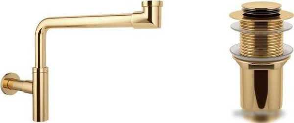 Сифон Wellsee Drainage System 182126002 (сифон, донный клапан, золото)