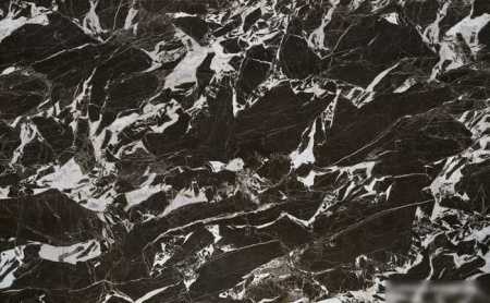 Кухонный стол Halmar Hilario раскладной 180-260/90-75 (черный мрамор/черный)